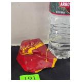 Akro bright red & yellow cullet