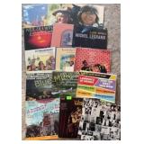 15 vintage record albums-No Record in Rolling