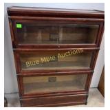 Antique 3 stack mahogany Globe -Wernicke bookcase-