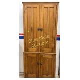 Antique lg pine cabinet-1piece-