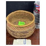 1920s Walupi storage basket
