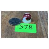 Oxblood marble