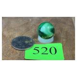 Slag glass marble
