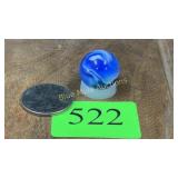 Slag glass marble