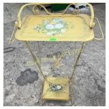 Metal painted on stand-34'tall,15'deep,24'across