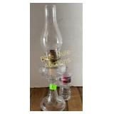 EAPG oil lamp w/chimney