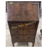 Antique lady's drop front desk-