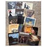 15 vintage record albums