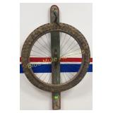 Antique carnival game wheel-