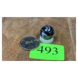 Slag glass marble