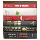 6 hardback books