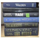 6 hardback novels