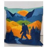 Bigfoot pillow
