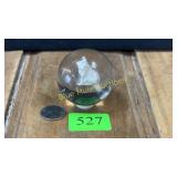 Lg handmade sulfide marble