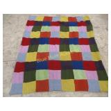 Patch work blanket-some repairs needed-55x48
