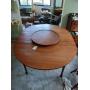 Maple Dining Table with Lazy Susan