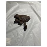 Cast Iron Frog, Metal Bicycle & other key holder