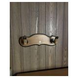 Deer Hoof Gun Rack-Located Main Bedroom