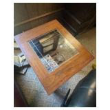 2 End Tables and 1 Sofa Table Glass