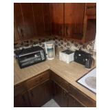Toaster Oven, Toaster, Coffee Maker, Lunch Box