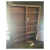 Wooden Book Shelf 48" Wide 72"Tall 13"Deep