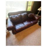 Leather Broyhill Sofa (90 inches long)