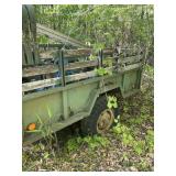 Army Trailer with sides