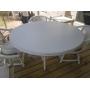 Round Wicker / Cane Table - 48" +/- Top