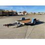 Online Auction of Miller Bilt Equipment Trailer and Genie Scissor Lift