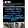 Commercial, Industrial, Groundskeeping AUCTION