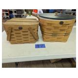 Pair of Nice Peterboro Baskets