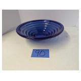 14 Inch Blue Cobalt Center Bowl
