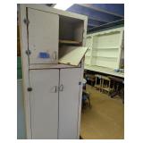 Large Wood Painted Cabinet