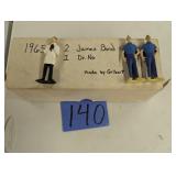 1965 James Bond & Dr. No Figures