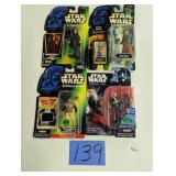 Lot of 4 Star Wars Figures - Org. Boxes