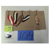Lot of Fishing Spoons
