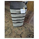 5 Drawer Plastic Container