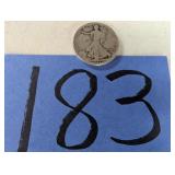 1917 Silver Walking Liberty Half Dollar