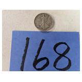 1918 Silver Walking Liberty Half Dollar