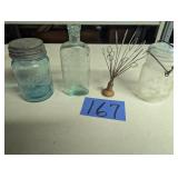 Canning Jars and Old Bottle
