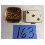 Pair of Ladies Designer Compacts