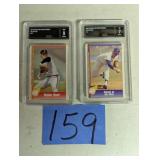Pair of Graded Nolan Ryan Cards