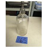 Antique Glass Bar Bottle