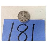 1918 Silver Walking Liberty Half Dollar