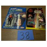Star Trek - Star Wars Figures in Org. Boxes