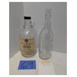 Early Lake Keuka vintage Wine Bottle & Other