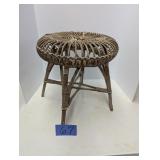 Wicker Side Stool