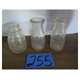 Lot of Pint Milk Bottles