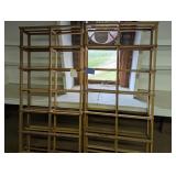 Pair of Wood Wine Racks