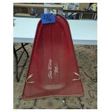 Vintage Metal Snow Wing Sled